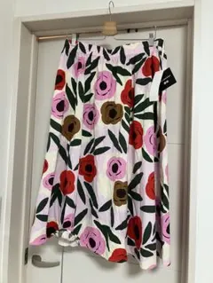 新品　ユニクロ マリメッコ　リネンブレンドスカート　XXL Uniqloのサムネイル
