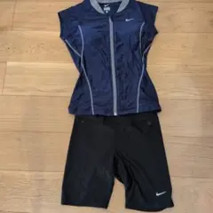 Nike スポーツ用水着 ネイビー ブラック ショートパンツ セット