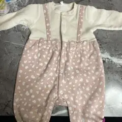 ドット柄ロンパース 80cm