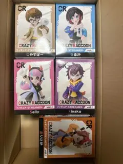B*y様 GIGO CrazyRaccoon　CR フィギュア 5種