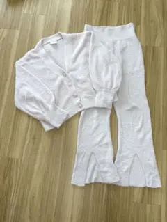 GELATO PIQUE カーディガンパンツセット