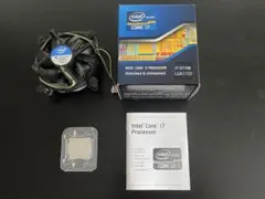 Intel Core i7-3770K 3.50GHz 動作確認済 付属品完備