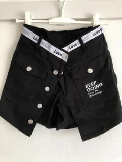 Love Holic 黒 ショートパンツ 150サイズ