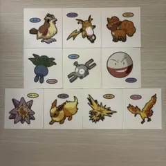 ポケモンパンシール　デコキャラシール