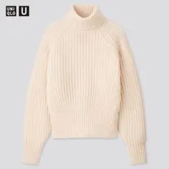 Uniqlo U  ローゲージタートルネックセーター（長袖）