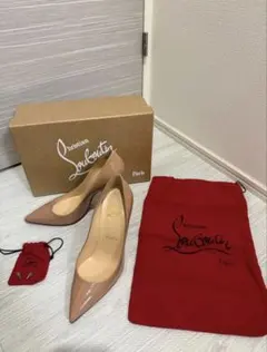 ✨️美品✨️Christian Louboutin 36(23cm)ベージュ ヒール - メルカリ