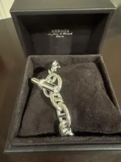 HERMES ブレスレット シェーヌダンクル GM 12コマ エルメス