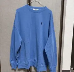 U.S. POLO ASSN. 青 スウェット M
