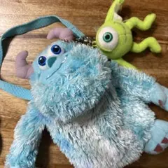 サリー マイク ぬいぐるみストラップ