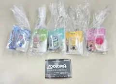 ズートピア ブリスターチャームコレクション コンプ 全5種 ジュディ ニック