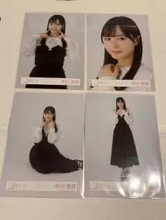 櫻坂46 生写真 クラシックコーデ 4種コンプ　中川智尋