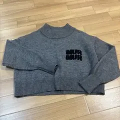 MURUA ニット　ショート丈