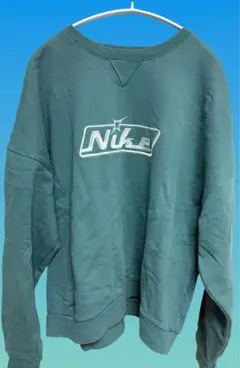 Nike オーバーサイズ スウェット L グリーン