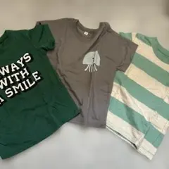 半袖Tシャツ3枚セット110㎝新品あり