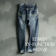 00’s EDWIN エドウィンが 立体裁断 デニム パンツ シンチバックy2k