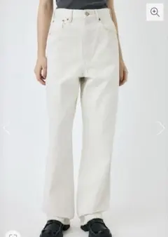 moussy HW WHT LOOSE STRAIGHT 24インチ 現行品