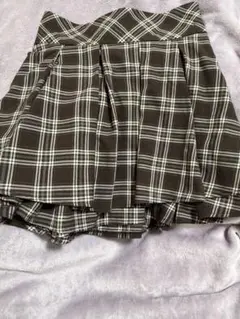 INGNI ブラウン ミニスカート チェック