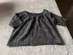 ナノユニバース　ノーカラージャケット　F