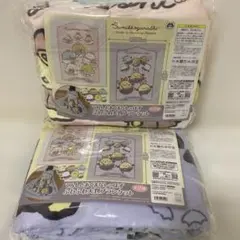 すみっコぐらし てんしとあくまなしっぽず ふわふわ大判ブランケット
