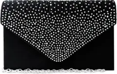 【美品】パーティーバッグ 2way 結婚式 フォーマル クラッチ サテン