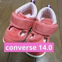 CONVERSE ピンク ベビーサンダル