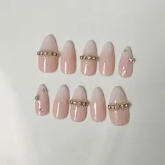 ベイビーブーマー グラデーション ワンホン ガーリー 量産型 韓国ネイル