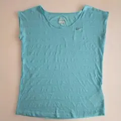 Nike DRI-FIT 水色 トップス S　ランニング　ヨガ　タンクトップ