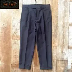 【新品】BEAMS+ 1タック テーパード イージー スラックス パンツ Sのサムネイル