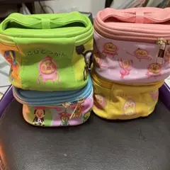 こびとづかん　ミニバニティポーチ全4種コンプリートセット