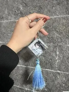 魔道祖師藍忘機タッセル付きアクリルキーホルダー