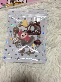 らぶぶモチーフ ストラップ フットボール付き