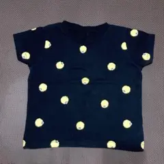 インセクトコレクション 蛍 Tシャツ M 100 110 半袖 黒　知育服