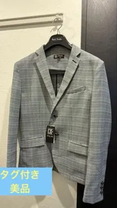 【タグ付き美品】チェック　ジャケット