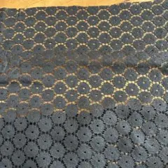 ブラックレース生地 &黒はぎれセット