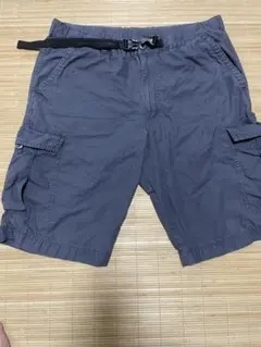 UNIQLO メンズ カーゴハーフパンツ ダークグレーL