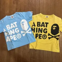 BAPE KIDS BY A BATHING APE Tシャツ 2枚セットのサムネイル