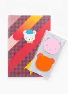 ミニクリアファイル & 付箋　ファミリアのサムネイル