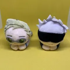 呪術廻戦 はぐキャラコレクション 七海建人 五条悟 マスコット ぬいぐるみ