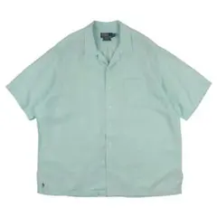 90s Ralph Lauren Shirt CALDWELL エメラルド XL - メルカリ