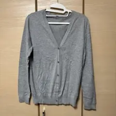 カーディガン　グレー