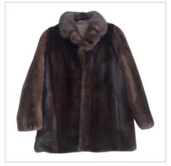 サガミンク ROTINY ファーコート ミドル丈 サイズ13 サガミンク ROTINY ファーコート ミドル丈 サイズ13