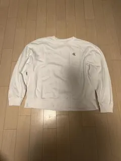 カルバンクライン　スウェット白