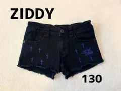 ZIDDY ジディブラックデニム デニム ショートパンツ 130