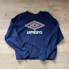 umbro ネイビー スウェット トレーナー