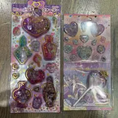 正規品新発売名探偵プリキュアウォーターシール、キャンディチャームシール2枚セット