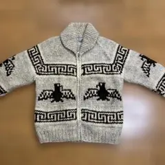 美品！カナダ製 KANATAヴィンテージ レプリカ ハンドメイドカウチンセーター