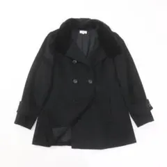 【むーみん。様　専用】ensuite Pコート カシミヤ100% ラビット