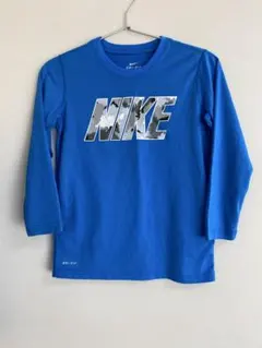 NIKE ナイキ 長袖 キッズ XS DRY-FIT ブルー
