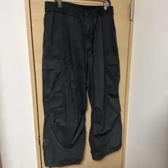 GU スーパーワイドカーゴパンツ XL 342005 ブラックのサムネイル