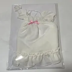 PARABOX お部屋着ワンピ 白 DD 47/48/50/60cmボディ用